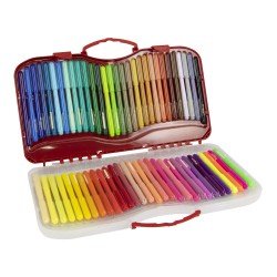 MARCADORES EN ESTUCHE FABER CASTELL 555360 PLASTICO 60C (6)