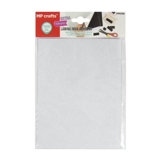 IMAN MP PM096 EN LAMINA CON ADHESIVO 15X20CM (18X12)
