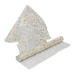 PELLON FIBRA NO TEJIDA FAST 50X70 FOIL CORAZONES