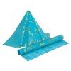 PELLON FIBRA NO TEJIDA FAST 50X70 CON GLITTER AZUL CLARO