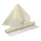 PELLON FIBRA NO TEJIDA FAST 50X70 CON GLITTER BLANCO DOR