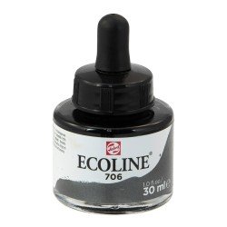 ACUARELA LIQUIDA ECOLINE 30ML 706 DEEP GREY