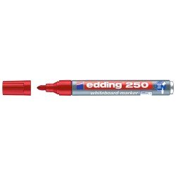 MARCADOR EDDING DE PIZARRA 250 BX1 REDONDO ROJO