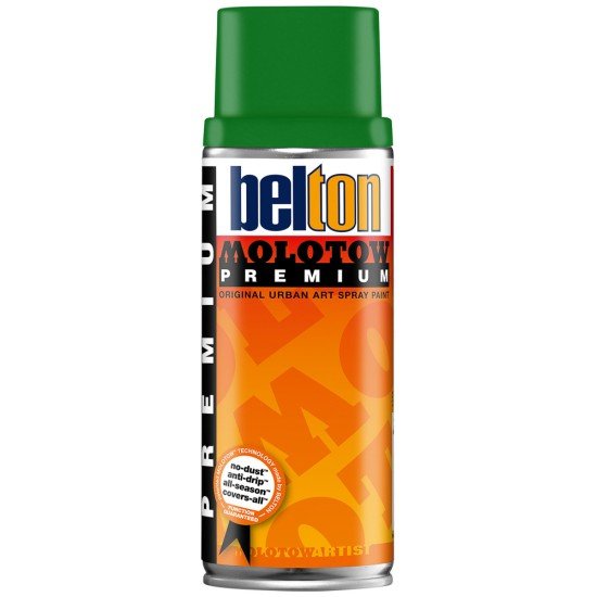 PINTURA EN SPRAY MOLOTOW BELTON 400ML 160-1 LEAF GREEN MID