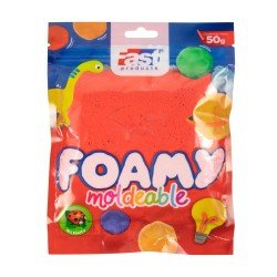 FOAMY MOLDEABLE FAST 50G ROJO (200)