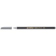 MARCADOR EDDING 1200 REDONDO METALICO PLATEADO