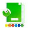 CUADERNO COSIDO FAST 100H GRANDE DOBLE LINEA (8X6)