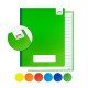 CUADERNO COSIDO FAST 100H GRANDE DOBLE LINEA (8X6)