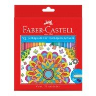 CRAYON DE MADERA FABER CASTELL 120172 72C LARGO (4X3)
