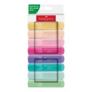 RESALTADOR FABER CASTELL 4658 8 COLORES PASTEL (5)