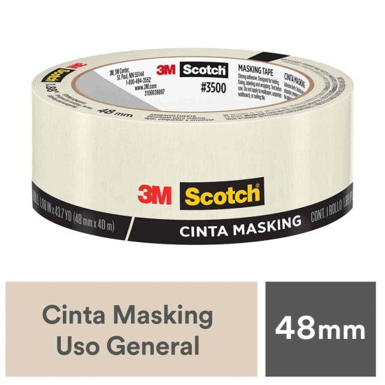 MASKING TAPE SCOTCH 3500 48MPCS 2"X43Y 48MMX40M (24)