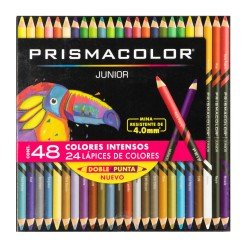 CRAYON DE MADERA PRISMACOLOR 2153015 BICOLOR 24-48 (12)
