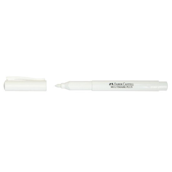 MARCADOR FABER CASTELL PERMANENTE MULTIMARK BLANCO (60X12)