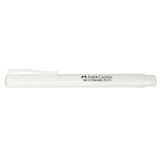 MARCADOR FABER CASTELL PERMANENTE MULTIMARK BLANCO (60X12)
