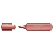 RESALTADOR FABER CASTELL 46 BX1 METALICO ROJO