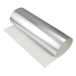 CARTULINA SPLENDOR LUX MIROR FABRIANO 320G 51X72CM ARGENTO