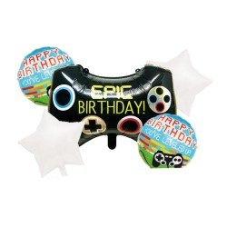 GLOBO FAST EN SET HAPPY BIRTHDAY CONTROL 5PZ (250)