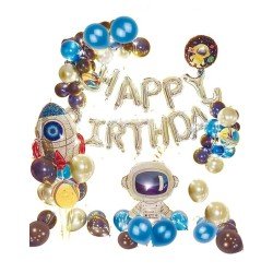 GLOBO FAST EN SET HAPPY BIRTHDAY ESPACIAL (250)