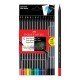 CRAYON DE MADERA FABER CASTELL SUPERSOFT 12 COL (96)