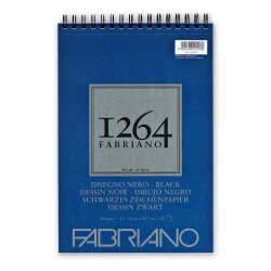 BLOCK BLACK DRAWING FABRIANO 19100652 40H 200G C ESP A4 (5)