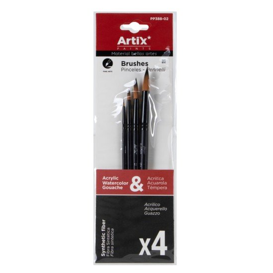 PINCEL MP PP388-02 BLISTER X 4 (14X12)
