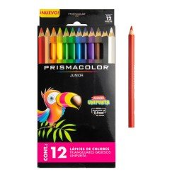 CRAYON DE MADERA PRISMACOLOR ESCOLAR 12C JUMBO (12)