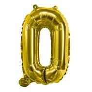 GLOBO FAST 16'' NUMERO DORADO 0 (25X40)