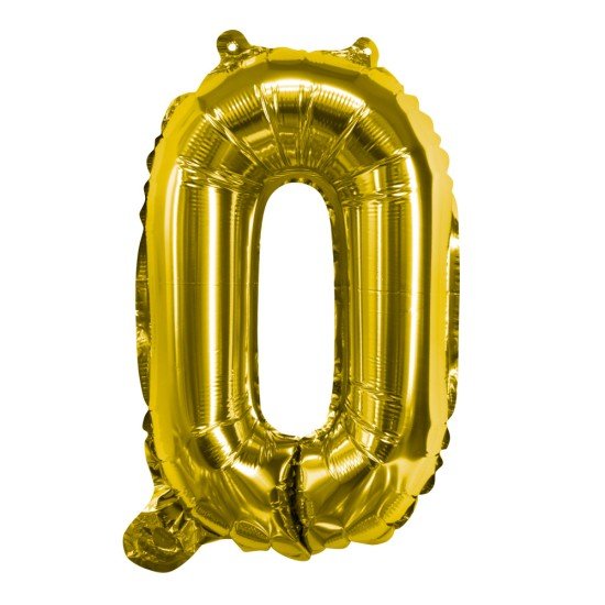 GLOBO FAST 16'' NUMERO DORADO 0 (25X40)