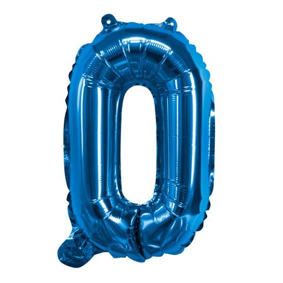 GLOBO FAST 16'' NUMERO AZUL 0  (25X40)