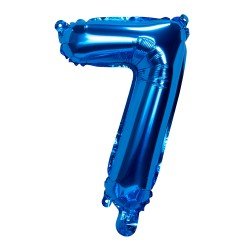 GLOBO FAST 16'' NUMERO AZUL 7 (25X40)