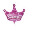 GLOBO FAST DECORATIVO CORONA FUCSIA (20X25)