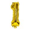 GLOBO FAST 32'' NUMERO DORADO 1 (25X40)