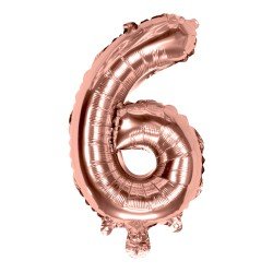 GLOBO FAST 32'' NUMERO CHAMPAGNE 6 (25X40)
