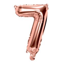 GLOBO FAST 32'' NUMERO CHAMPAGNE 7 (25X40)