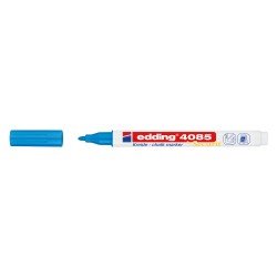 MARCADOR EDDING VIDRIO 4085 FINO CELESTE (60X10)