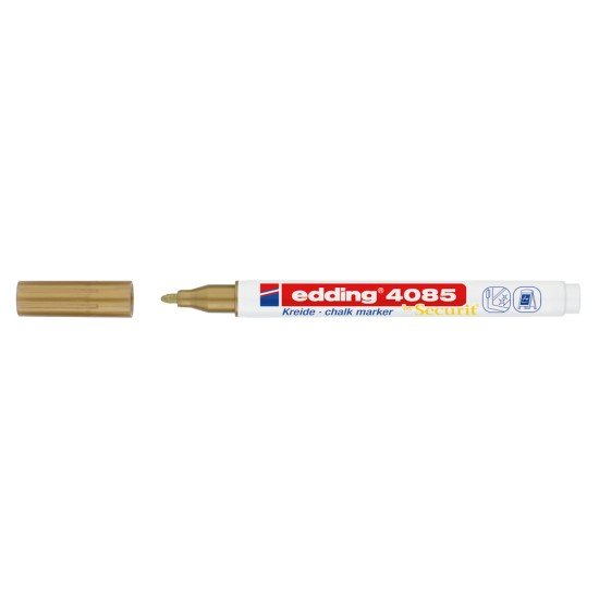 MARCADOR EDDING VIDRIO 4085 FINO DORADO (60X10)