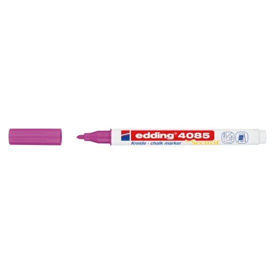 MARCADOR EDDING VIDRIO 4085 FINO FRAMBUESA (60X10)