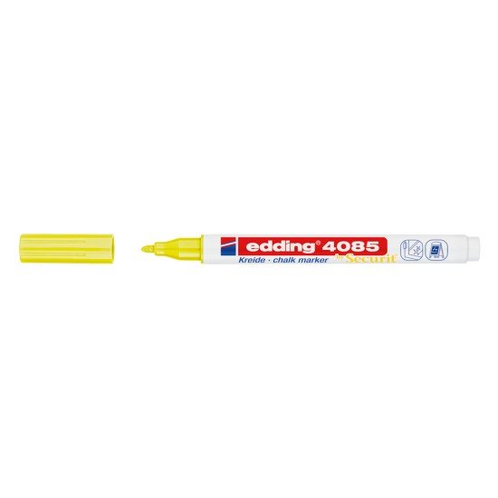 MARCADOR EDDING VIDRIO 4085 FINO FLUOR AMARILLO (60X10)