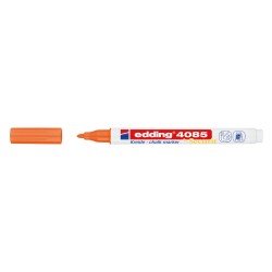 MARCADOR EDDING VIDRIO 4085 FINO FLUOR NARANJA (60X10)