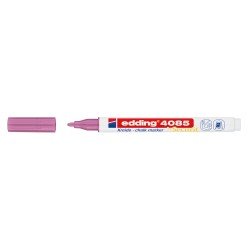 MARCADOR EDDING VIDRIO 4085 FINO METALICO ROSADO (60X10)