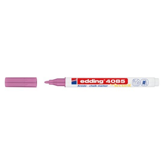 MARCADOR EDDING VIDRIO 4085 FINO METALICO ROSADO (60X10)