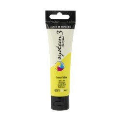 PINTURA ACRILICA SYSTEM 3 59ML 651 LEMON YELLOW