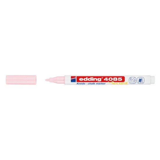 MARCADOR EDDING VIDRIO 4085 FINO PASTEL ROSADO (60X10)