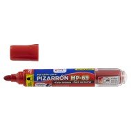 MARCADOR FAST DE PIZARRA MP69 RECARGABLE BX1 ROJO