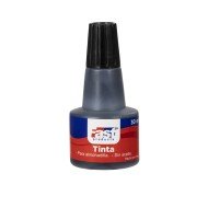 TINTA P ALMOHADILLA FAST GOTERO 30ML NEGRO (30X12)