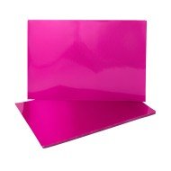 PASTAS ENCUADERNAR FAST 0.3MM PX25 JGS CTA S25 FUCSIA (20)