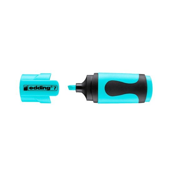 RESALTADOR EDDING 7 MINI PASTEL CELESTE (10)