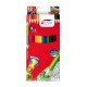 CRAYON DE MADERA FAST 12COL LARGO 4MM TRIANGULAR (144)