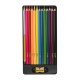 CRAYON DE MADERA FAST 12COL LARGO 4MM TRIANGULAR (144)