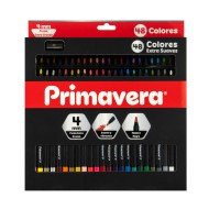 CRAYON DE MADERA PRIMAVERA 48COL 03379 NEGRO (48)